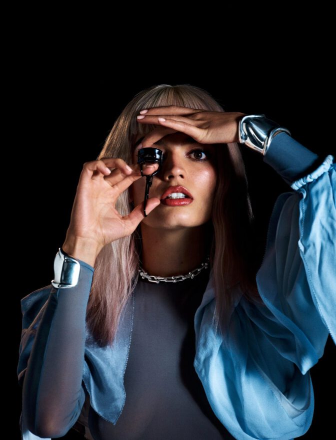 Emma Mackey Nipples Sheer Bodysuit Flaunt Magazine