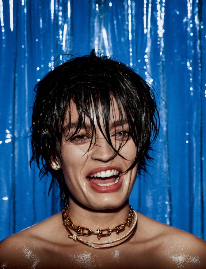 Emma Mackey Nipples Sheer Bodysuit Flaunt Magazine