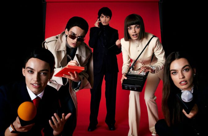 Emma Mackey Nipples Sheer Bodysuit Flaunt Magazine