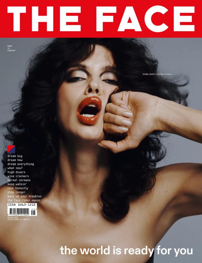Irina Shayk Nearly Nude The Face Magazine