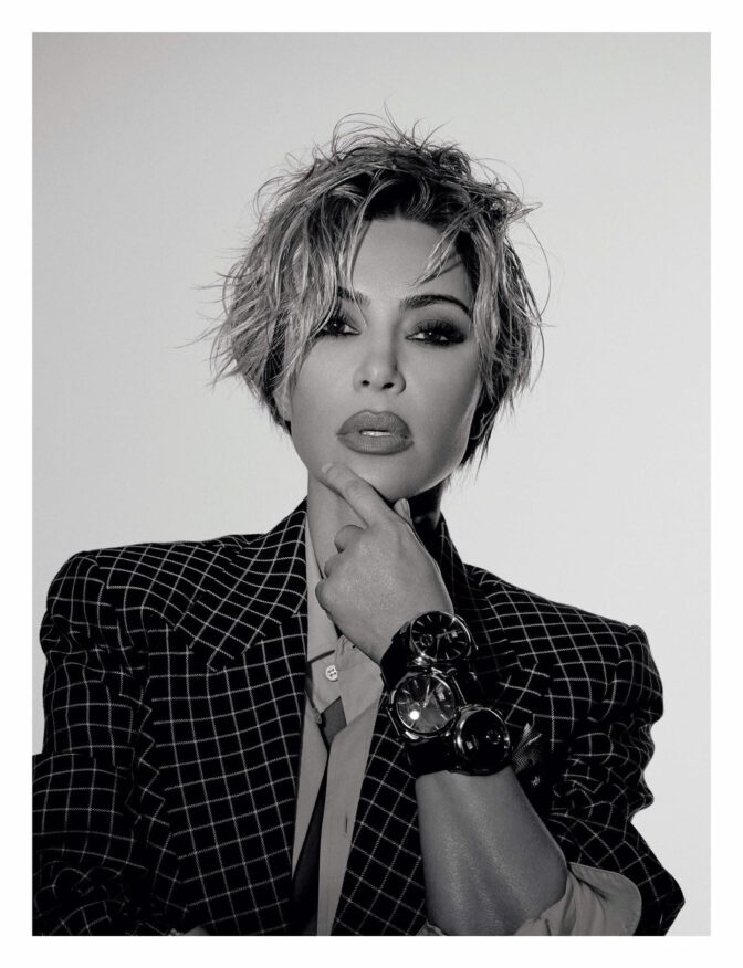 Kim Kardashian Naked Body Paint Re Edition Magazine