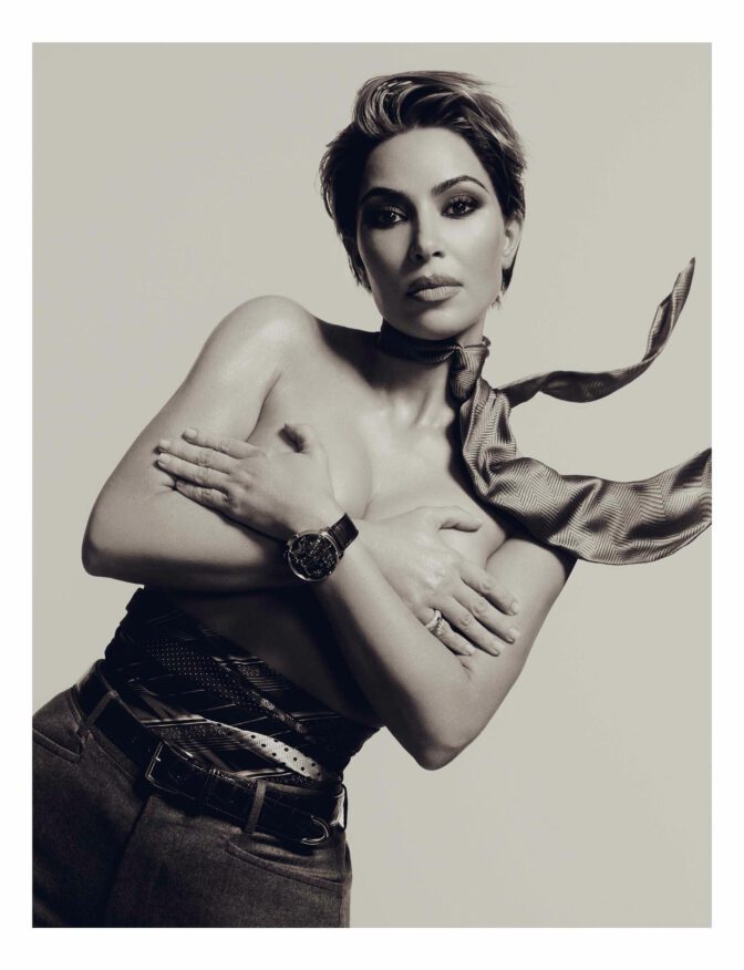 Kim Kardashian Naked Body Paint Re Edition Magazine