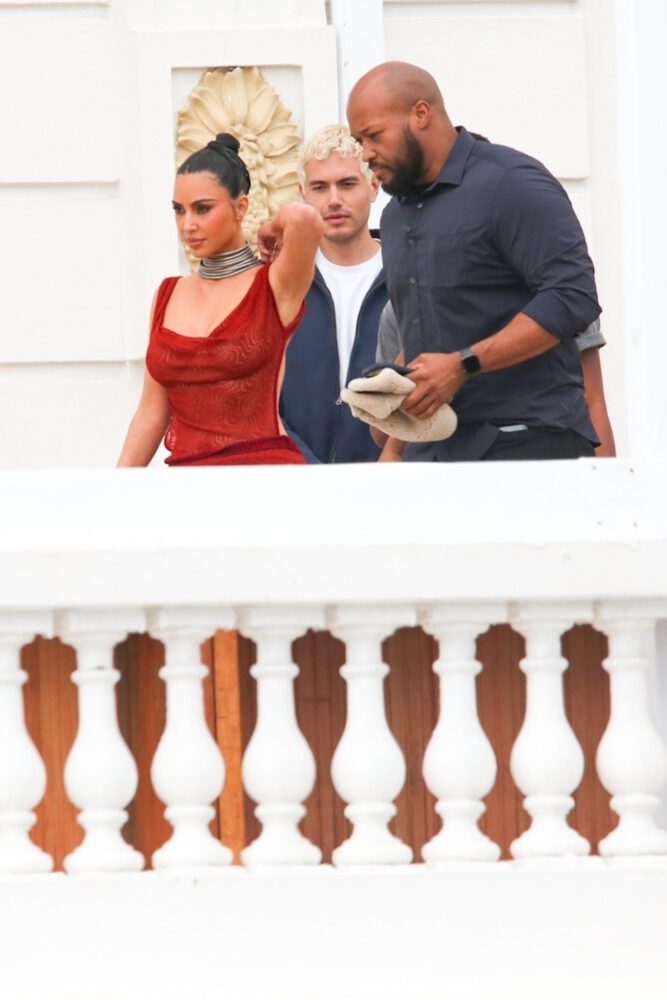Kim Kardashian See Through Dress Nipples Ass Rio