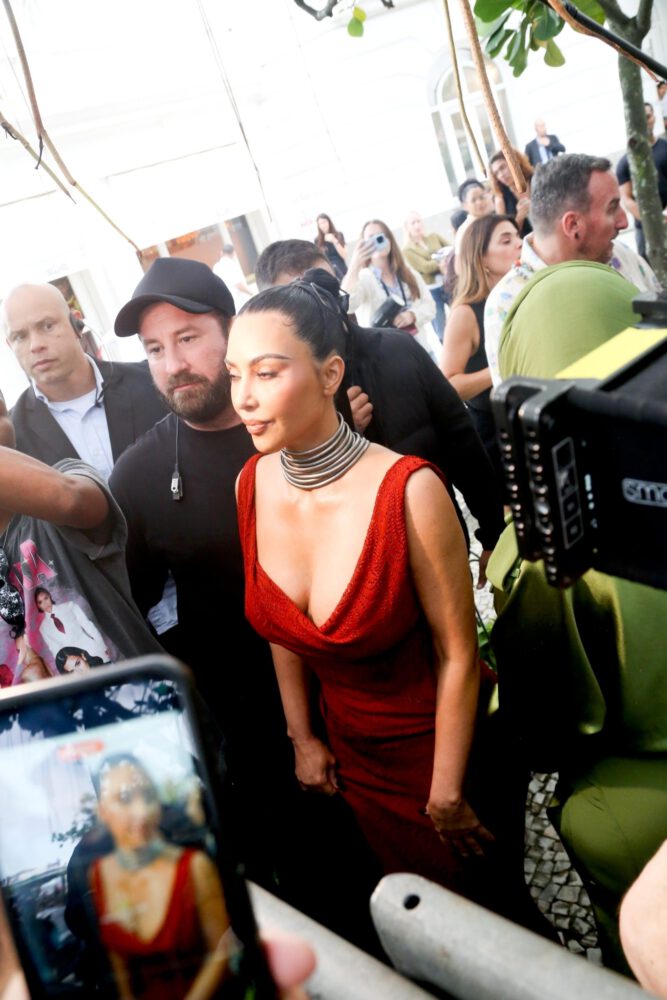 Kim Kardashian See Through Dress Nipples Ass Rio