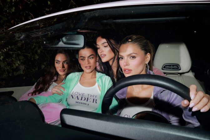 Nader Sisters Love Thy Nader Season La Photoshoot Crop Tops