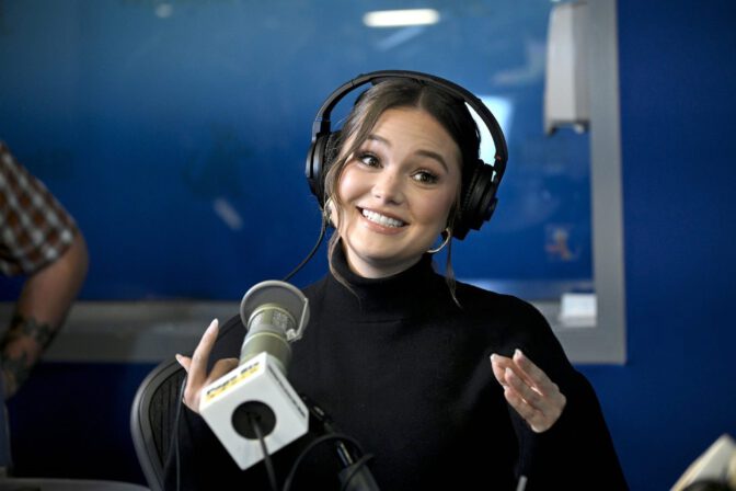 Olivia Holt Sexy Sheer Lace Leather Trench Nyc