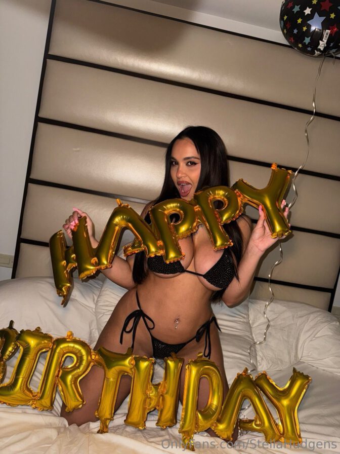 Stella Hudgens Explicit Birthday Nude Tits Pussy