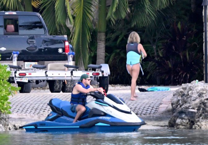 Sydney Sweeney Bikini Booty Florida Jet Ski Paparazzi