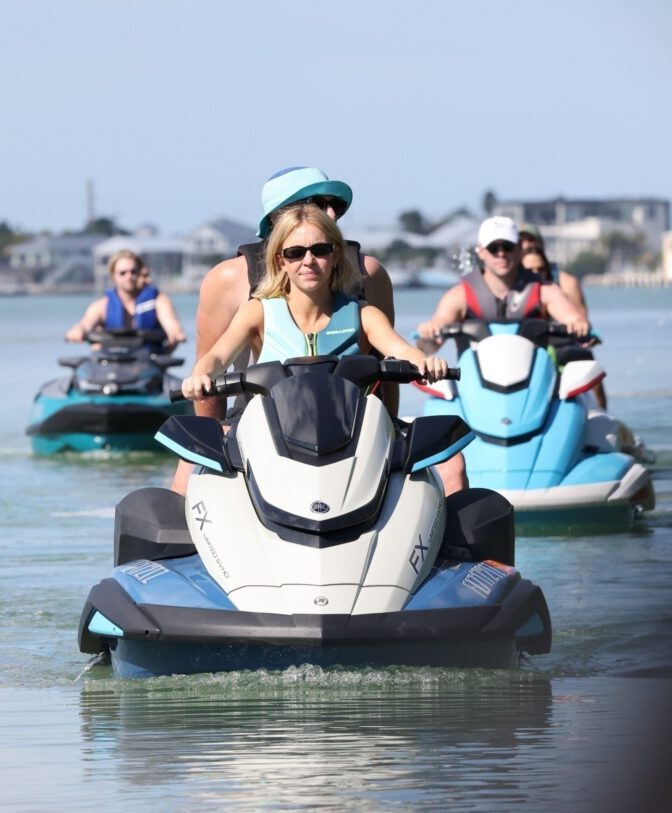 Sydney Sweeney Thong Bikini Bare Beach Booty Florida