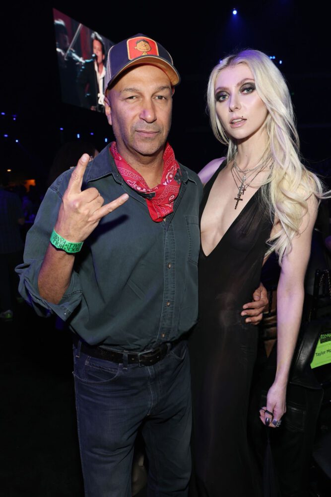 Taylor Momsen Nipples See Through Lace Dress Rock Hall