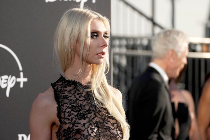 Taylor Momsen Nipples See Through Lace Dress Rock Hall