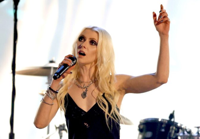 Taylor Momsen Nipples See Through Lace Dress Rock Hall