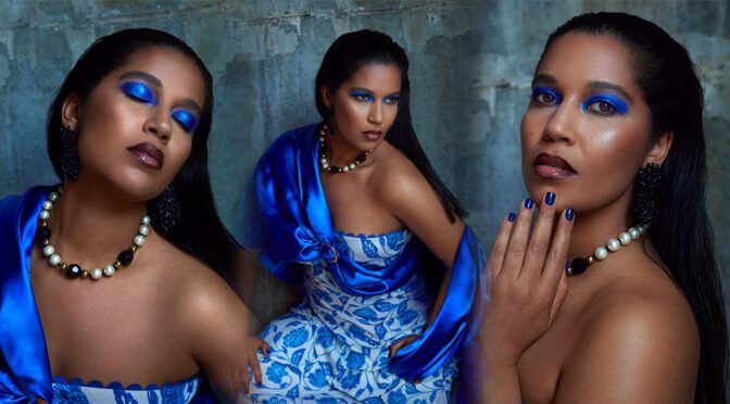Alana Monteiro Stuns in Her Winter’s Siren Shoot