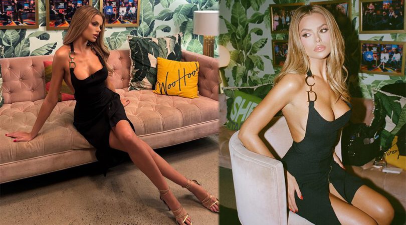 Braless Brooks Nader Exposes Major Curves at Steamy Photoshoot