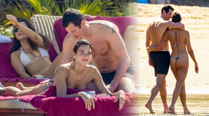 Dua Lipa Flaunts Barely-Covered Booty in Wild Thong Bikini in Mexico