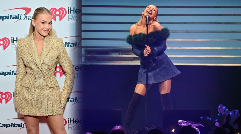 Freya Skye Flaunts Long, Sexy Legs in Jaw-Dropping Mini at Jingle Ball