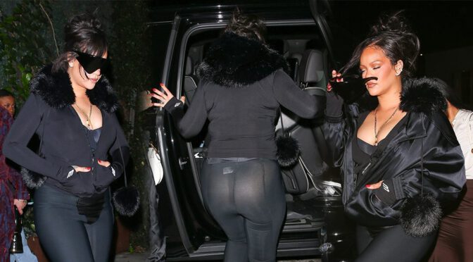 Rihanna’s See-Through Leggings Set Hollywood Ablaze – Booty & Boobs on Full Display!