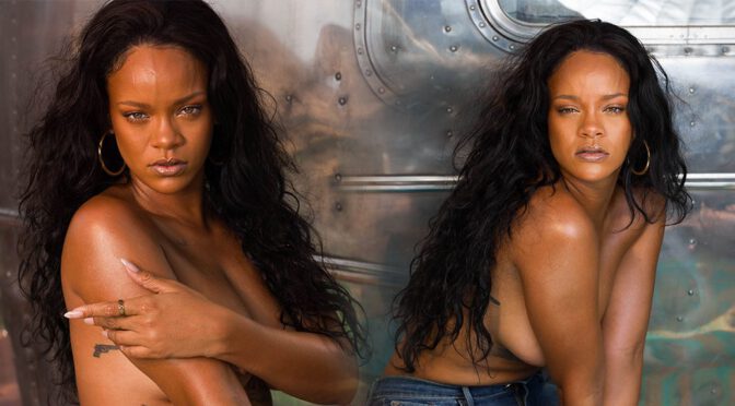 Rihanna’s Shocking Nipslip: Topless Fenty Beauty Outtakes Unleashed (NSFW)