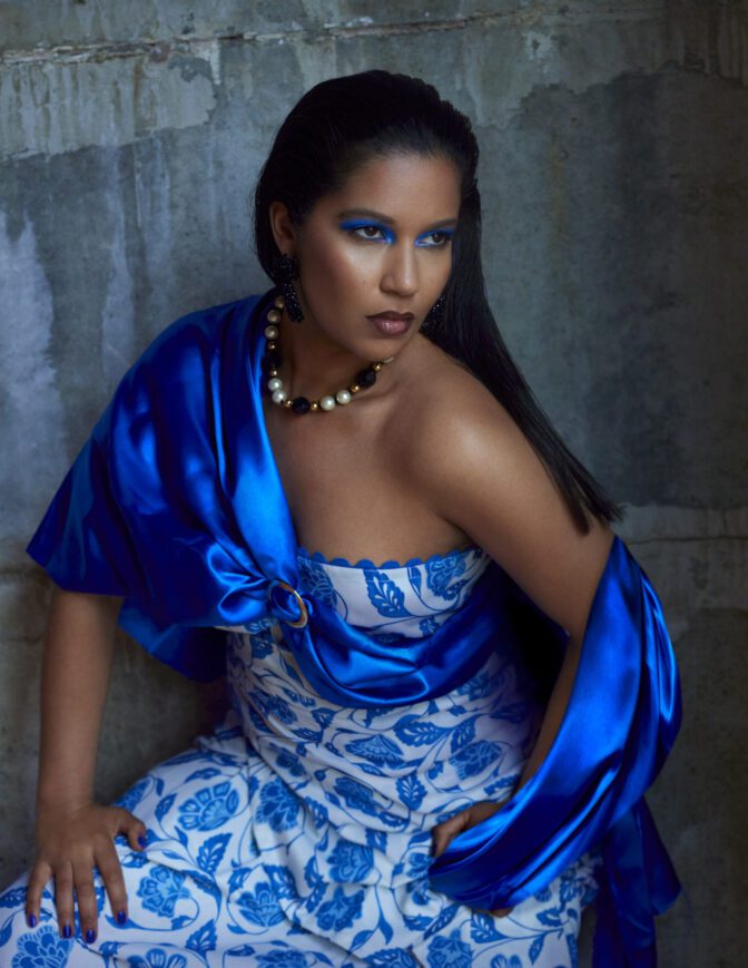 Alana Monteiro Winters Siren Shoot