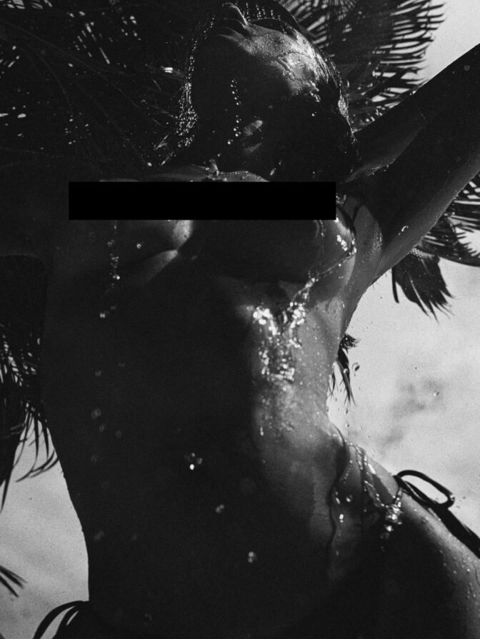 Alessandra Ambrosio Nude Topless Poolside Booty Breasts