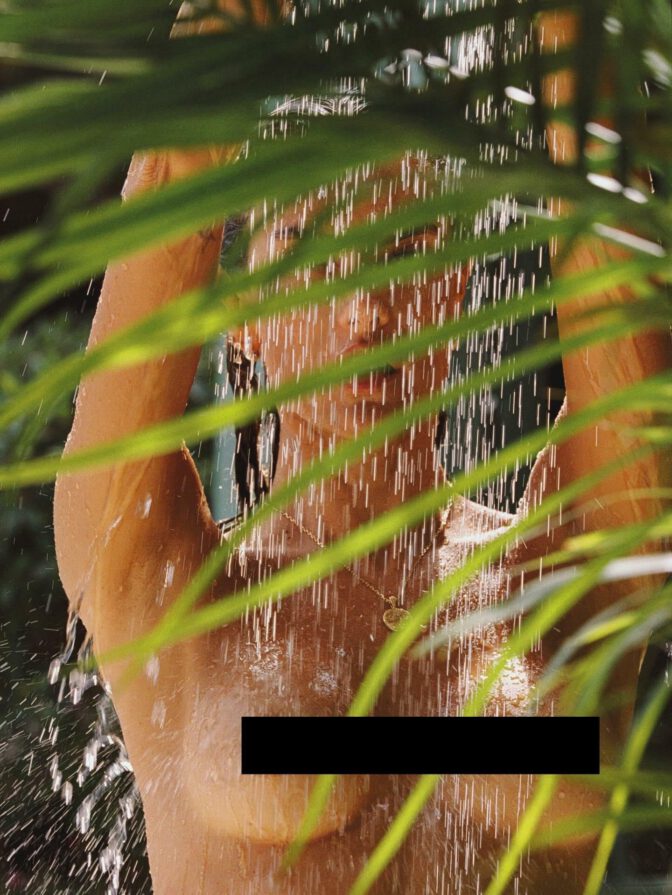 Alessandra Ambrosio Nude Topless Poolside Booty Breasts