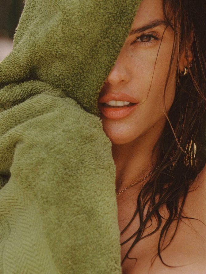 Alessandra Ambrosio Nude Topless Poolside Booty Breasts