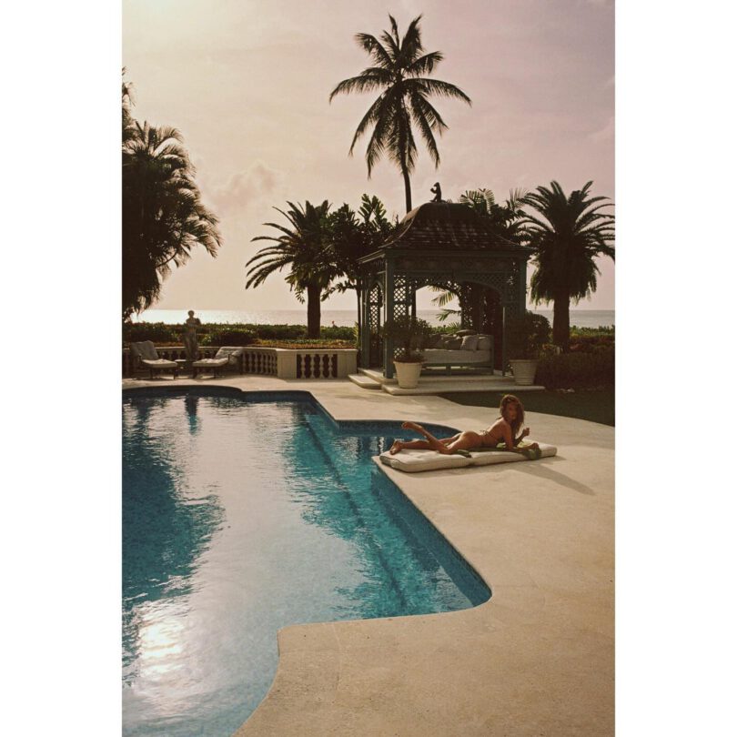 Alessandra Ambrosio Nude Topless Poolside Booty Breasts