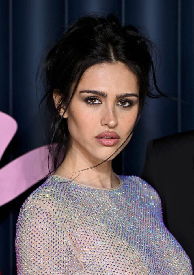 Amelia Hamlin See Through Mini Dress Legs Fashion Awards