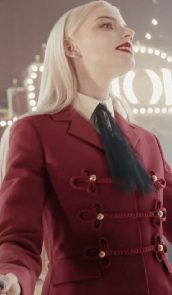 Anya Taylor Joy Dior Robe Nipslip Malfunction