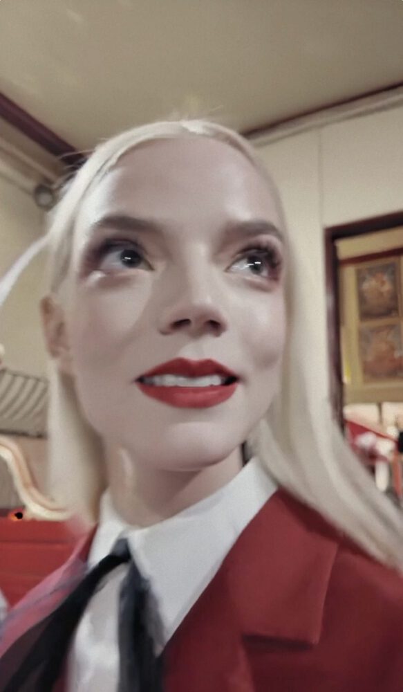 Anya Taylor Joy Dior Robe Nipslip Malfunction