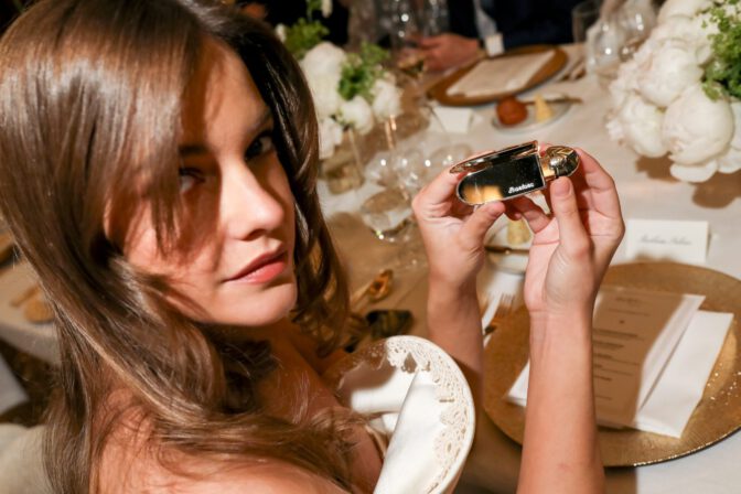 Barbara Palvin Bare Curves Sauna Towel Guerlain Nyc