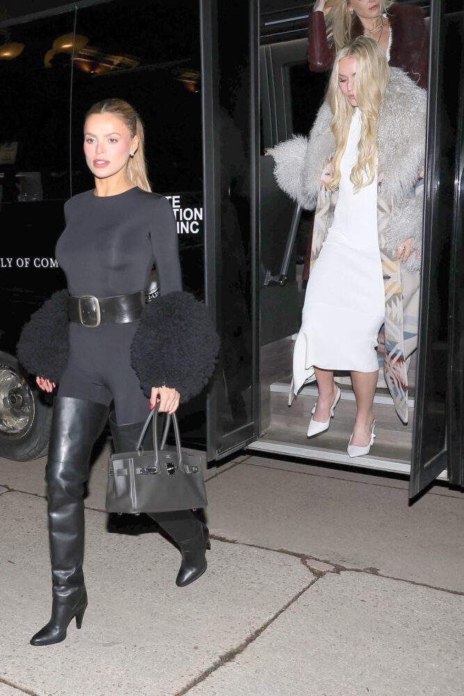 Brooks Nader Aspen Sexy Bodysuit Thigh High Boots