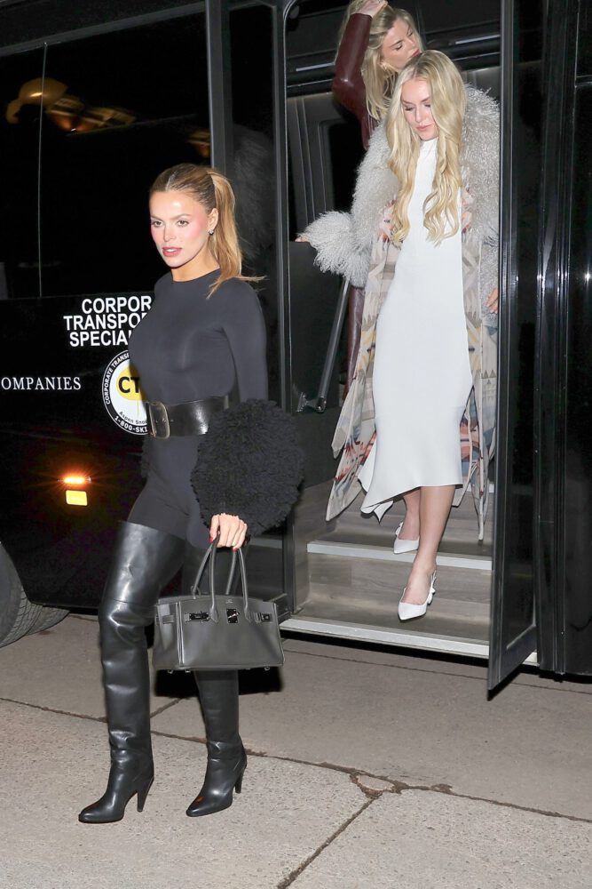 Brooks Nader Aspen Sexy Bodysuit Thigh High Boots