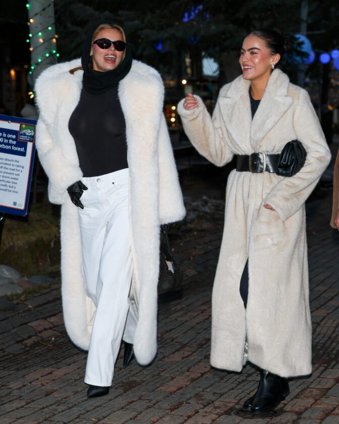 Brooks Nader Braless See Through Top Aspen Nsfw