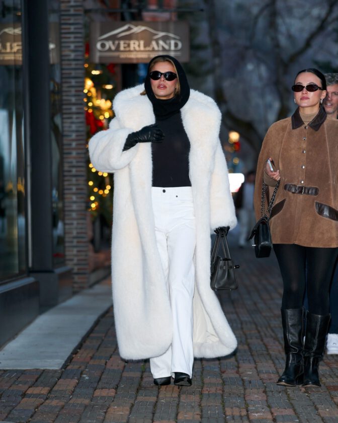 Brooks Nader Braless See Through Top Aspen Nsfw