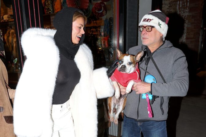 Brooks Nader Braless See Through Top Aspen Nsfw