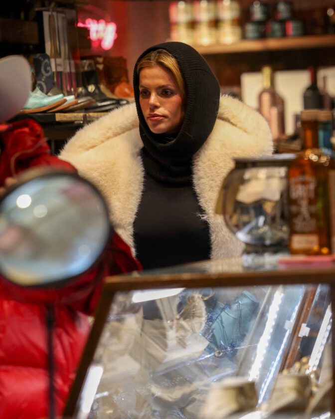 Brooks Nader Braless See Through Top Aspen Nsfw