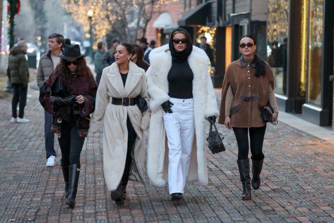 Brooks Nader Braless See Through Top Aspen Nsfw