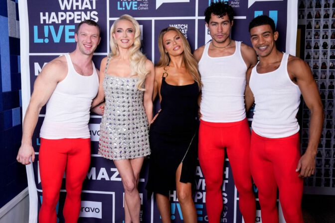 Brooks Nader Deep Cleavage Curves Wwhl Sexy Tv Look