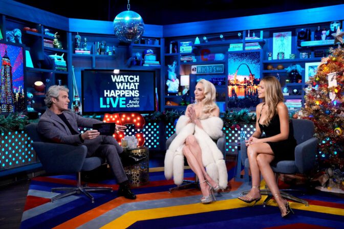 Brooks Nader Deep Cleavage Curves Wwhl Sexy Tv Look