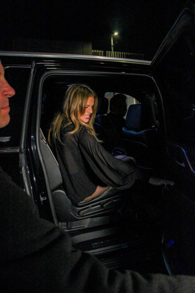 Brooks Nader Nipples Exposed Nsfw Sheer Top Alba La