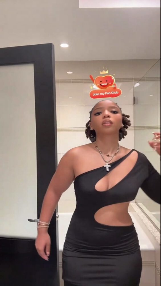 Chloe Bailey Nipslip Boob Slip Viral Wardrobe Oops