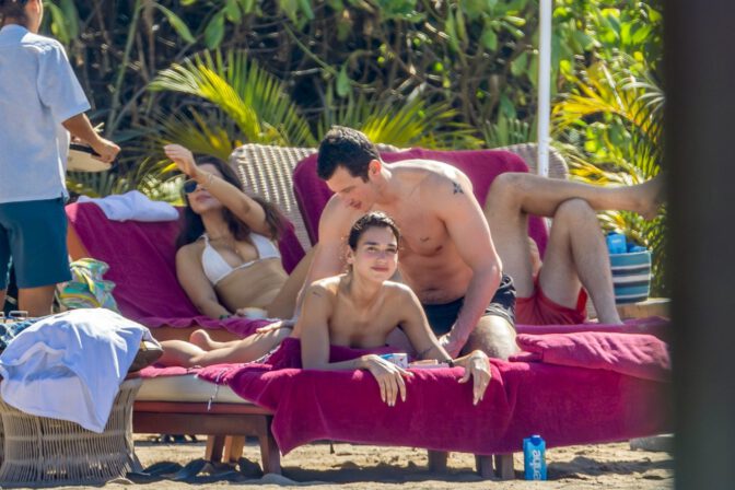Dua Lipa Thong Bikini Beach Mexico Bare Booty Sexy