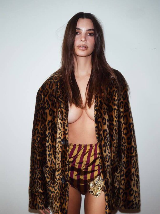 Emily Ratajkowski Topless Nsfw Morgan Maher Shoot