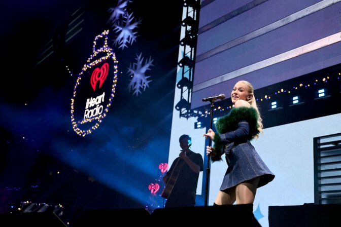 Freya Skye Sexy Legs Gold Mini Dress Jingle Ball