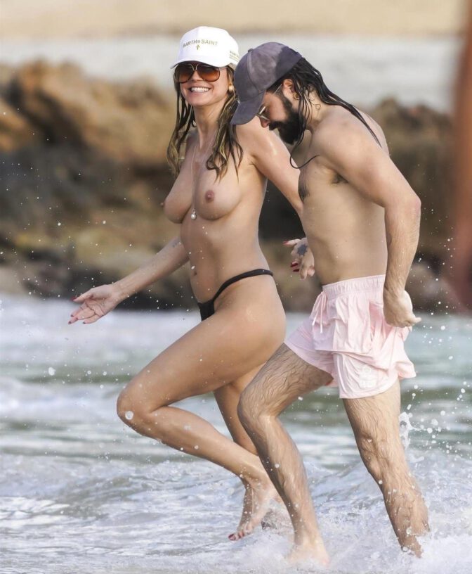 Heidi Klum Topless St Barths Uncensored