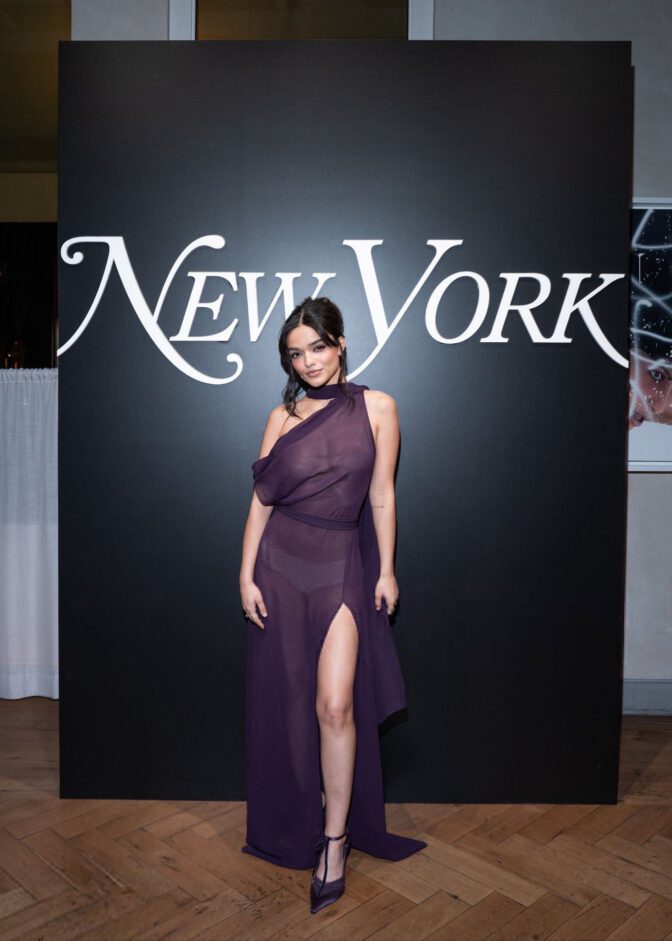 Rachel Zegler Braless See Through Dress Nymag Cocktail