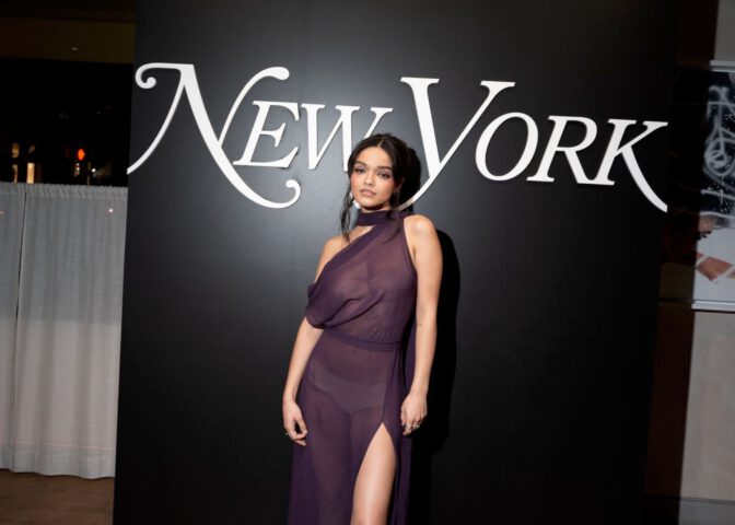 Rachel Zegler Braless See Through Dress Nymag Cocktail