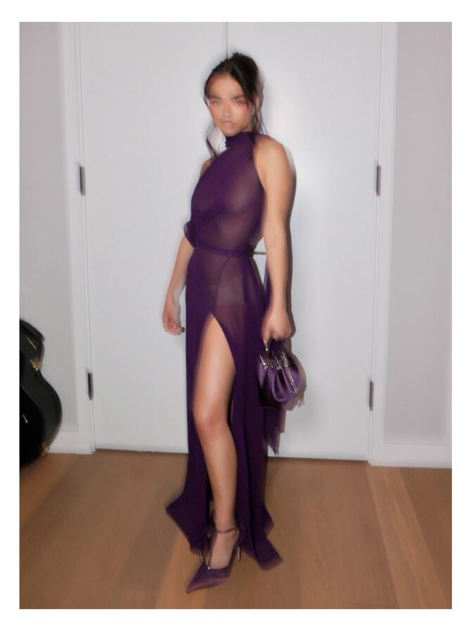 Rachel Zegler Braless See Through Dress Nymag Cocktail