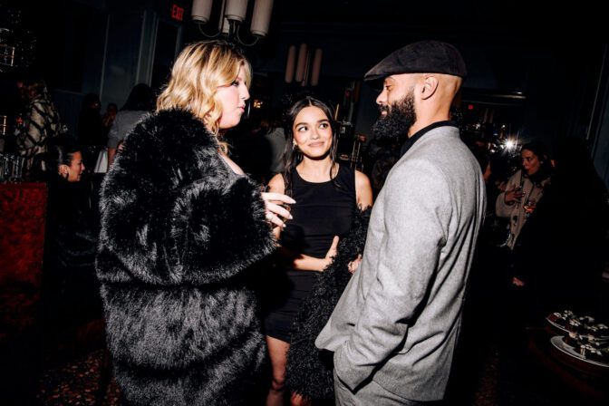 Rachel Zegler Sexy Legs Mini Dress Michael Kors Nyc